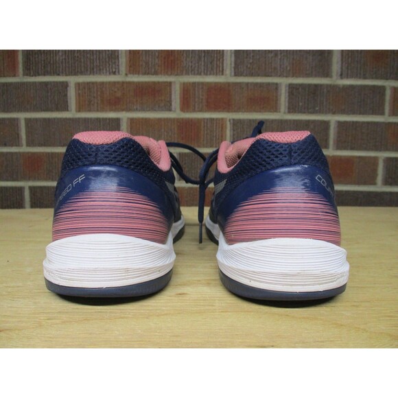 ASICS Womens Court Speed FF Shoes 1042A080 Blue Pink Pickleball Tennis Size 11 - Picture 11 of 16